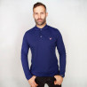 Polo ROUGE homme - Manches longues